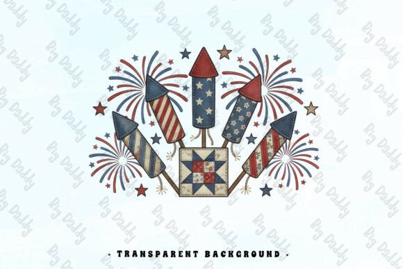 4th of July Embroidery Patch 3 PNG Review for Boutique Sweatshirts