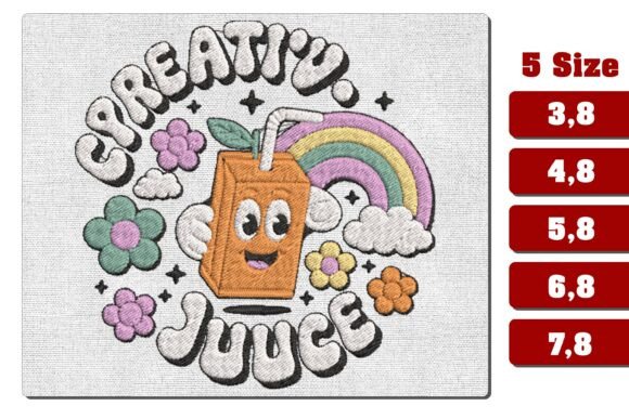 Creative Juice Machine Embroidery File Review for Apparel Designers