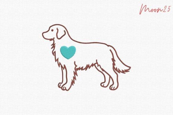 Dog Outline Heart Love Embroidery: A Seasonal Designer’s Review