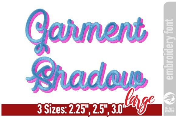 Garment Shadow Embroidery Font – L: A Designer’s Seasonal Review
