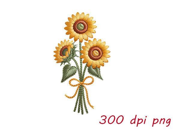 h1Embroidery Sunflower Clipart Design PNG Review for Seasonal Sellers/h1