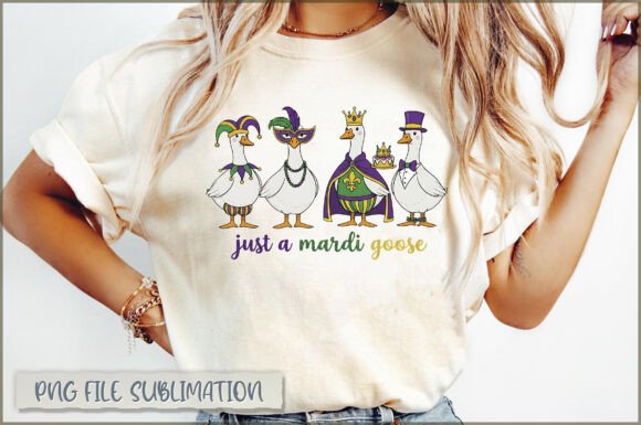 Just a Mardi Goose Yarn Embroidery PNG Review