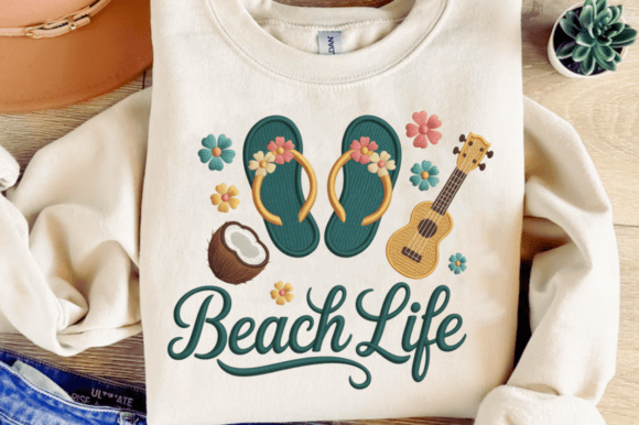 Review: Embroidery for Summertime PNG Design