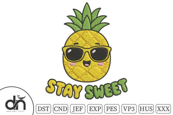 Stay Sweet Cool Pineapple Embroidery: A Seasonal Designer’s Review