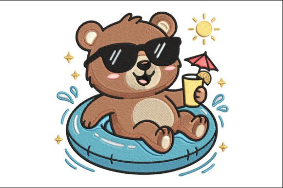 Summer Bear Embroidery Design Review
