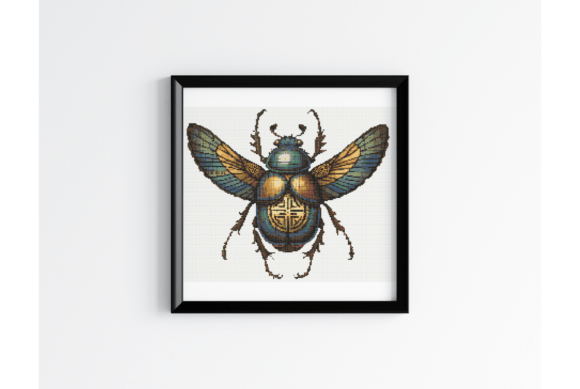 Witchy Bug Embroidery Design: A Dark Forest Charm for Craft Fair Fans